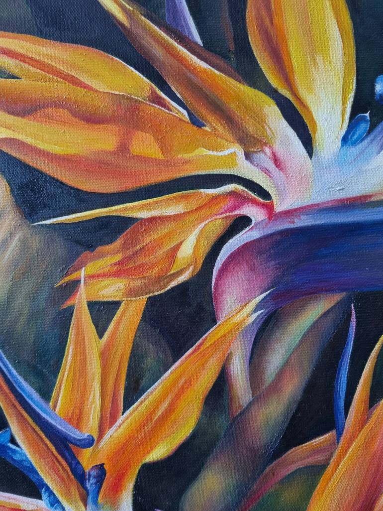 Original Fine Art Floral Painting by Marina Muratova