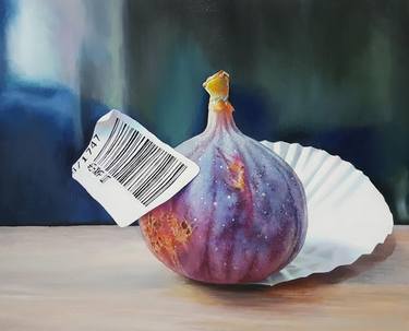 Food stillife in hyperrealism "Figs - 1p." thumb