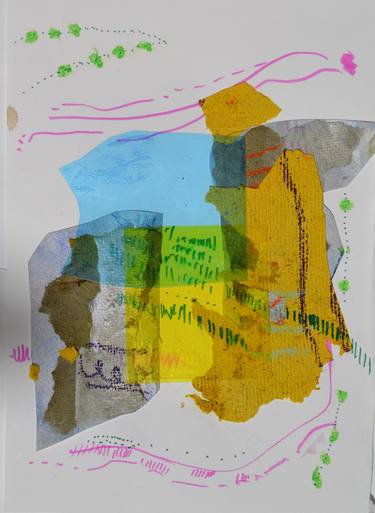 Print of Abstract Collage by Tamara Jokic