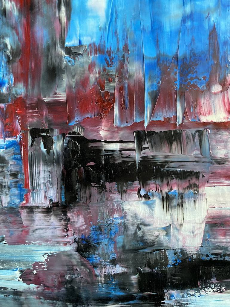 Original Abstract Painting by Julija Aleskere