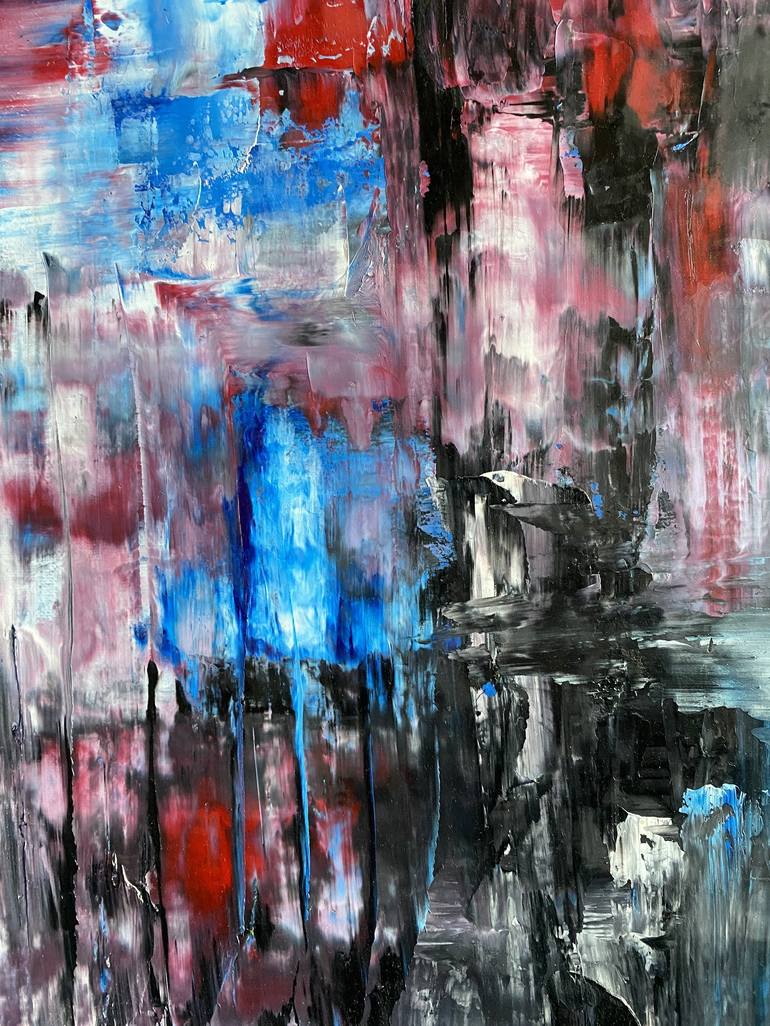 Original Abstract Painting by Julija Aleskere