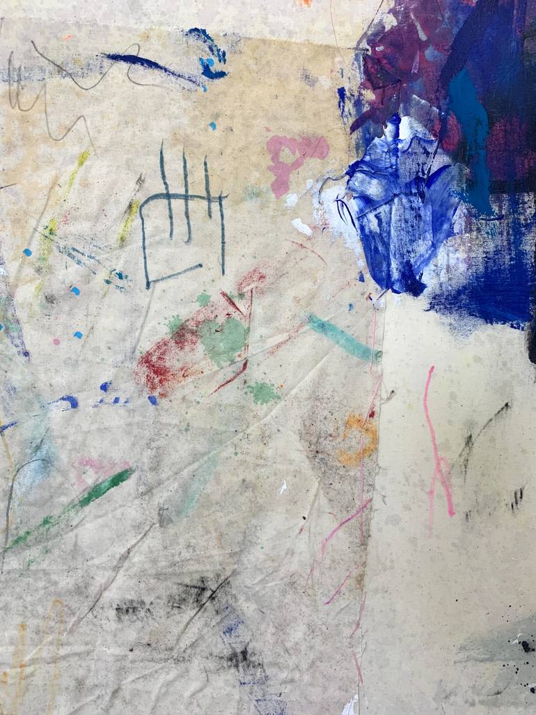 Original Abstract Expressionism Abstract Painting by Dominik Robert Brunner