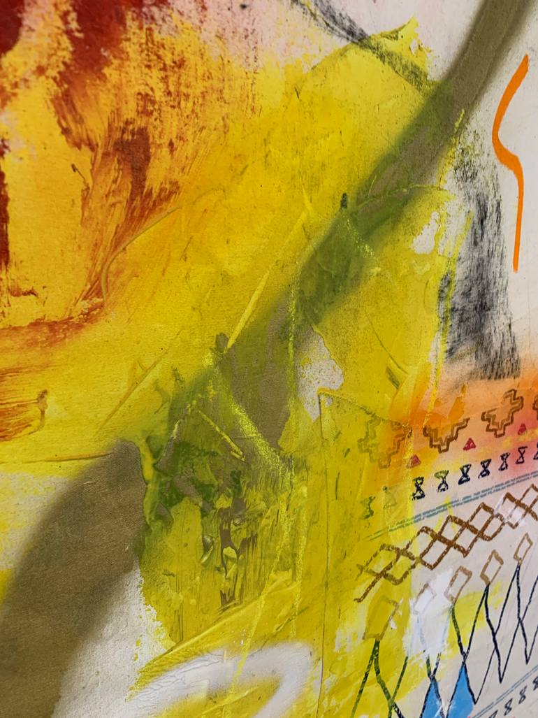 Original Minimalism Abstract Painting by Dominik Robert Brunner