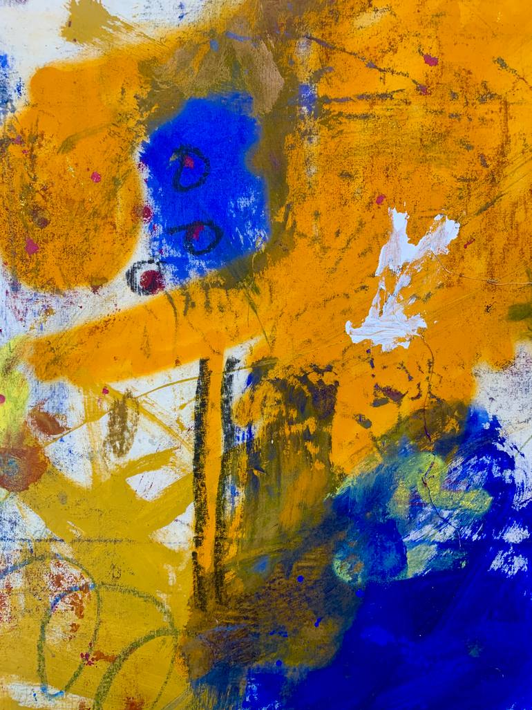 Original Abstract Expressionism Abstract Painting by Dominik Robert Brunner