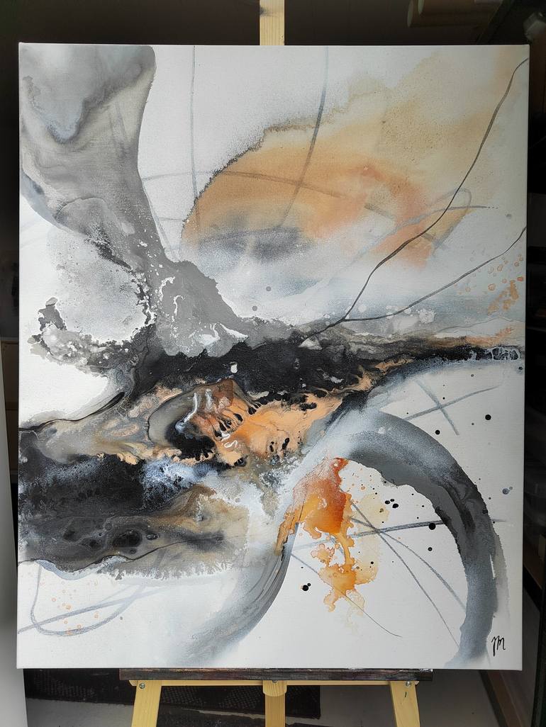 Original Abstract Painting by Jenna Myllykoski