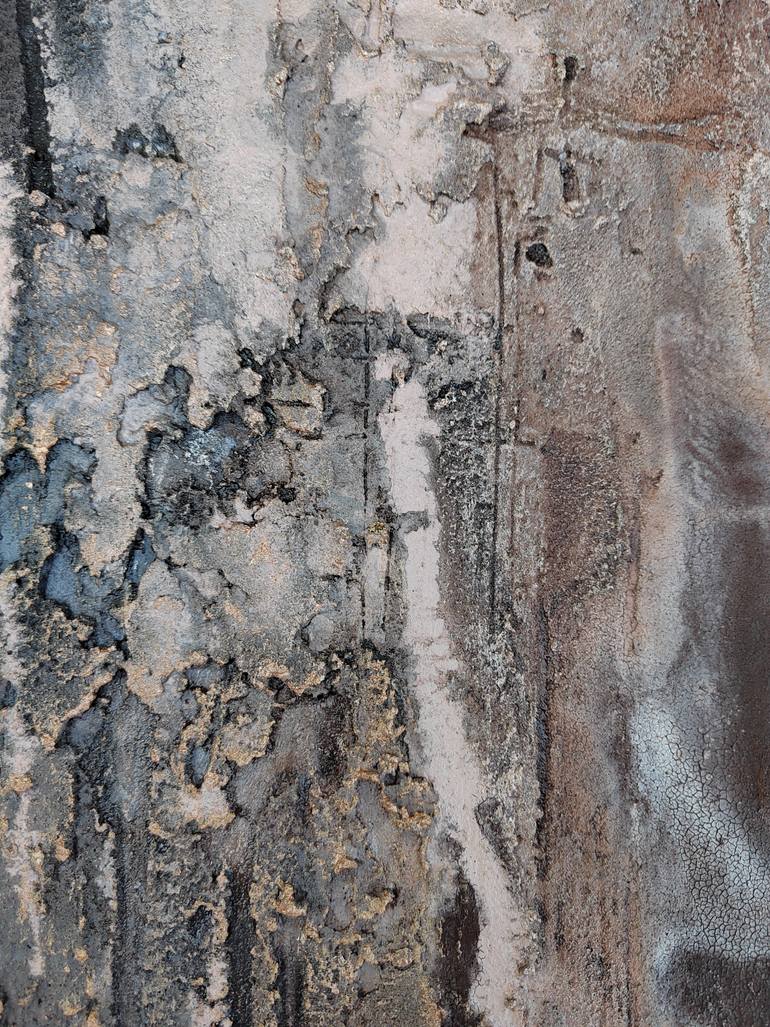 Original Abstract Expressionism Abstract Painting by Jenna Myllykoski