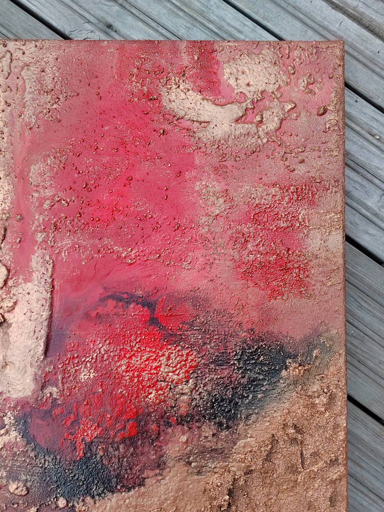 Original Abstract Expressionism Abstract Painting by Jenna Myllykoski