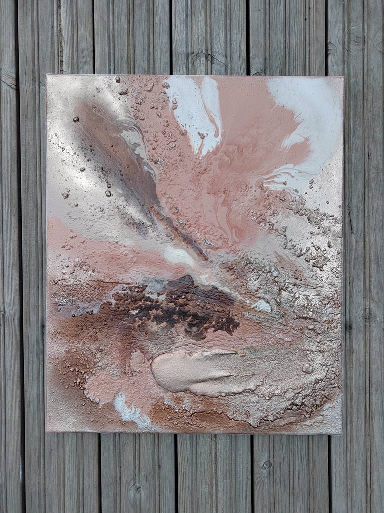 Original Abstract Expressionism Abstract Painting by Jenna Myllykoski