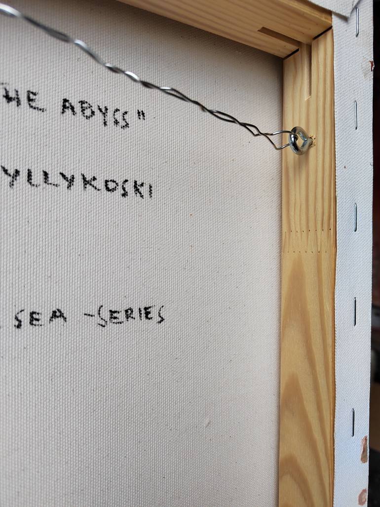 Original Abstract Expressionism Abstract Painting by Jenna Myllykoski