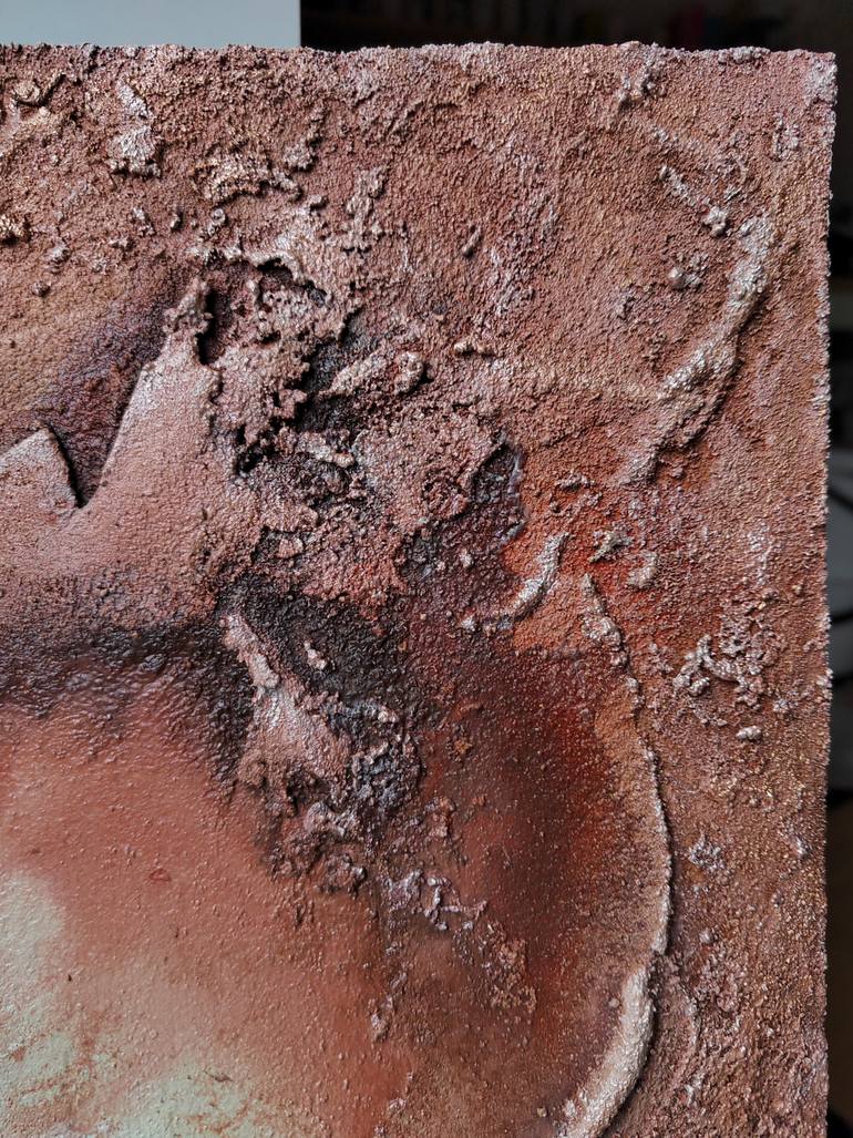 Original Abstract Expressionism Abstract Painting by Jenna Myllykoski