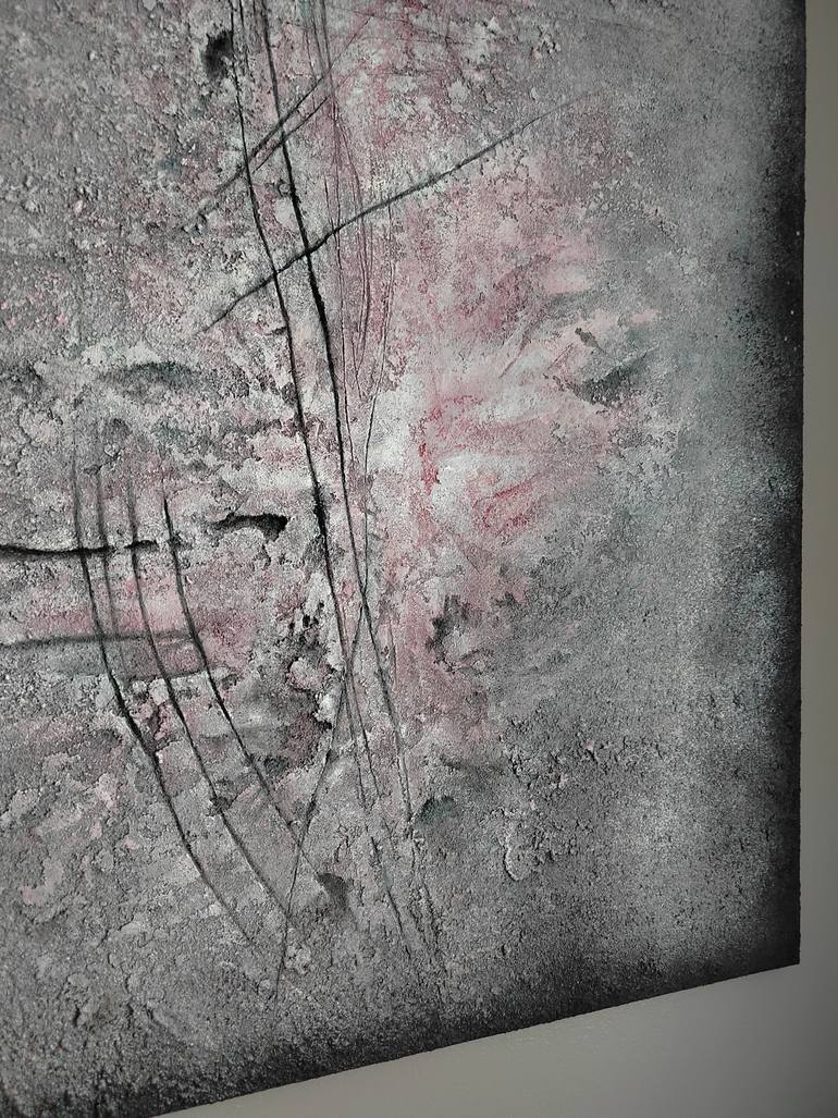 Original Abstract Expressionism Abstract Painting by Jenna Myllykoski