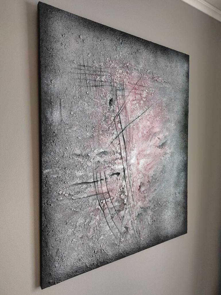 Original Abstract Expressionism Abstract Painting by Jenna Myllykoski