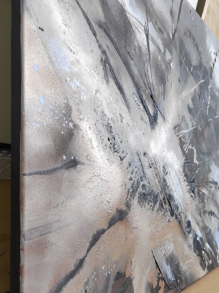 Original Abstract Expressionism Abstract Painting by Jenna Myllykoski