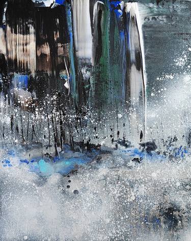 Original Abstract Expressionism Abstract Paintings by Jenna Myllykoski