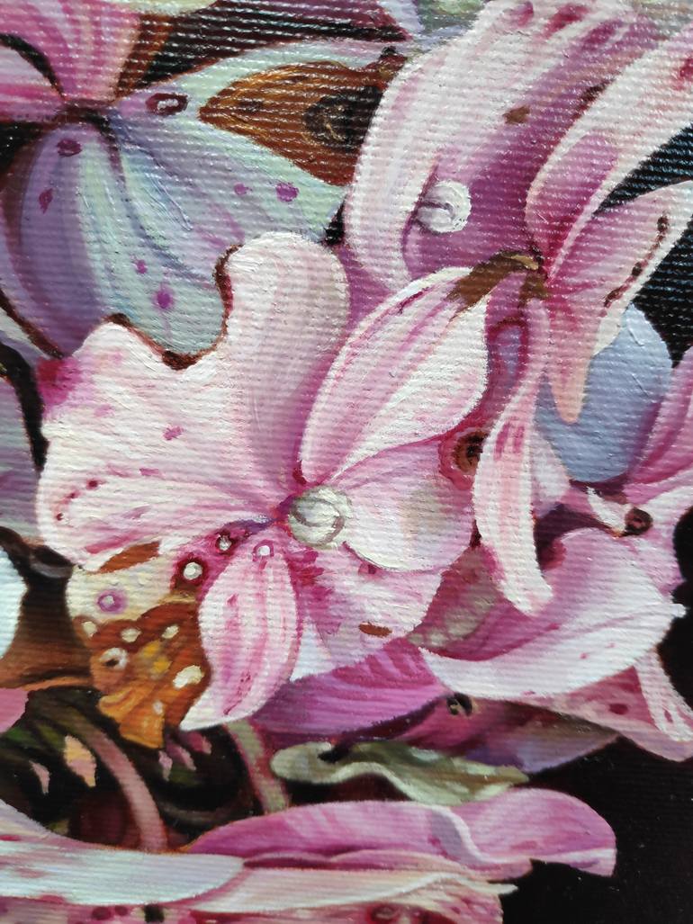 Original Realism Floral Painting by Anna Bembenek