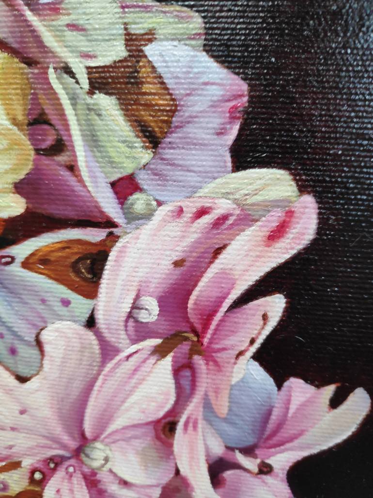 Original Realism Floral Painting by Anna Bembenek