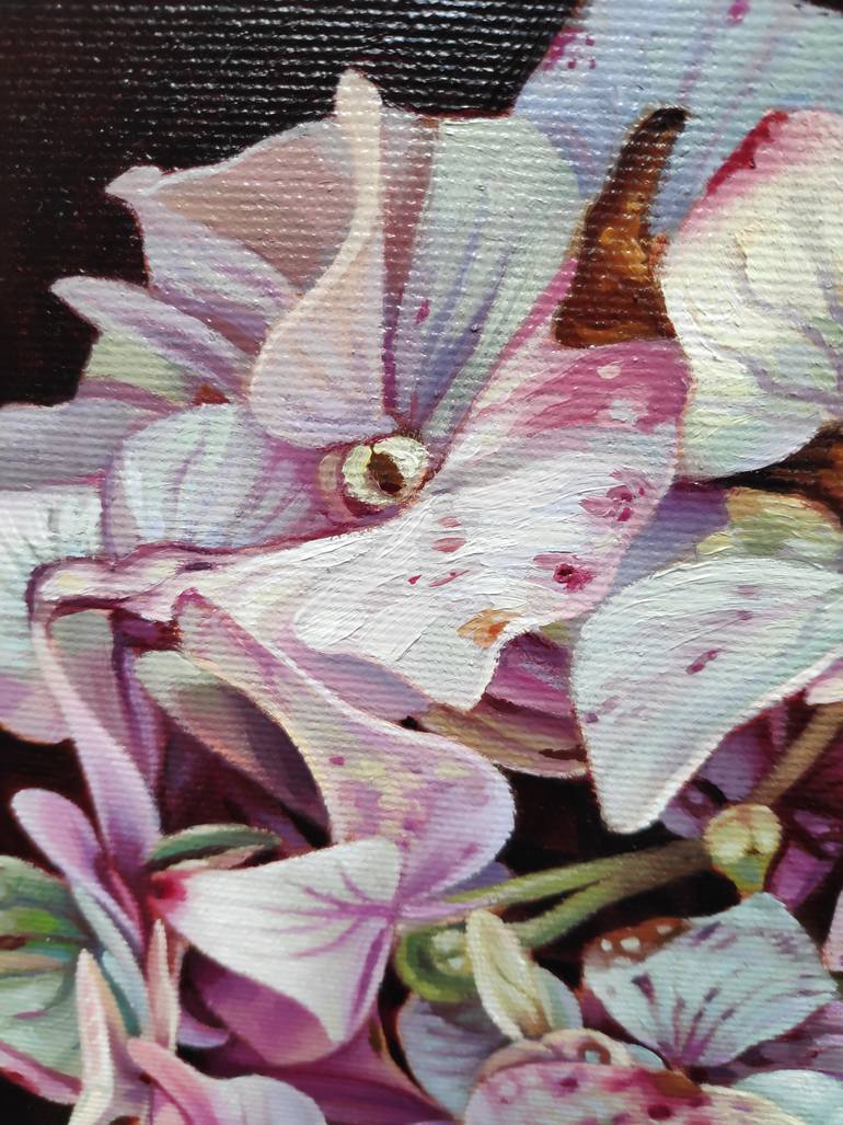 Original Realism Floral Painting by Anna Bembenek