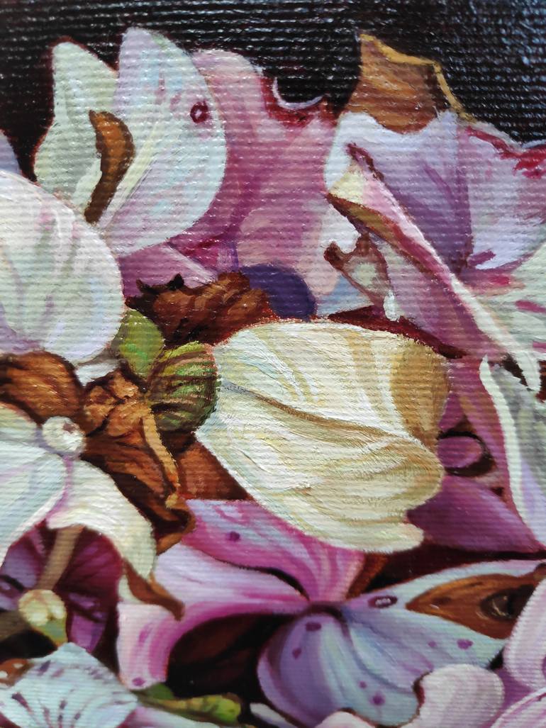 Original Realism Floral Painting by Anna Bembenek