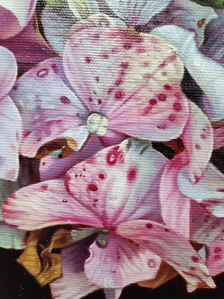 Original Realism Floral Painting by Anna Bembenek
