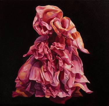 Print of Realism Floral Paintings by Anna Bembenek