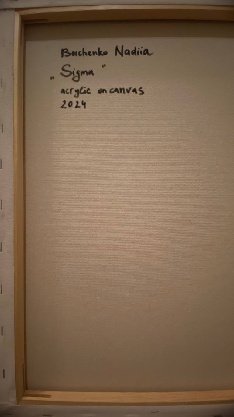 Original Black & White Women Painting by Nadiia Boichenko