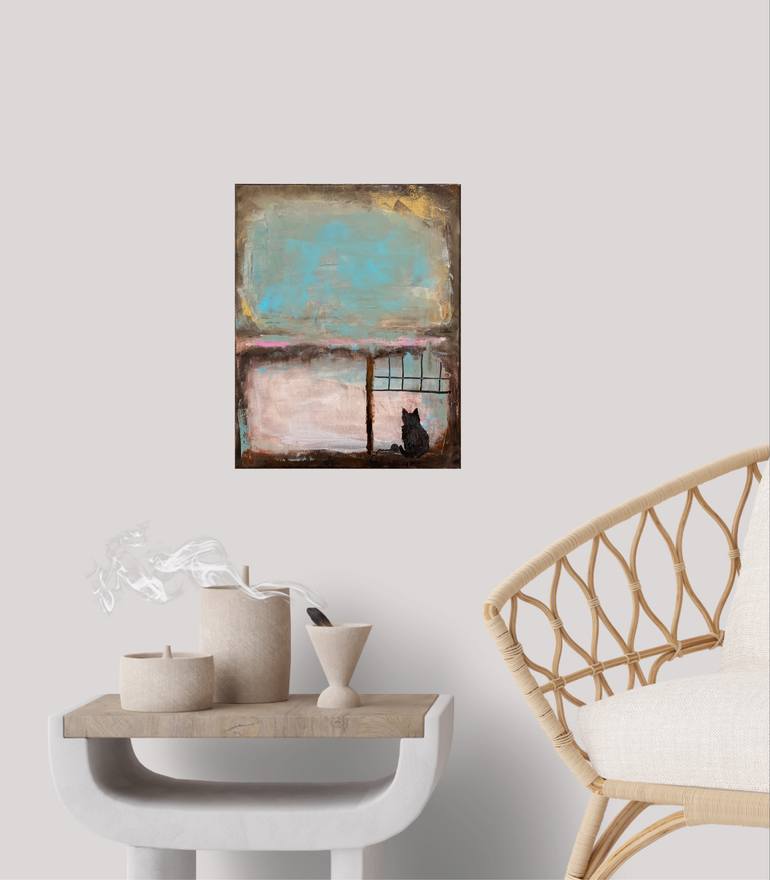 Original Abstract Animal Painting by Nadiia Boichenko