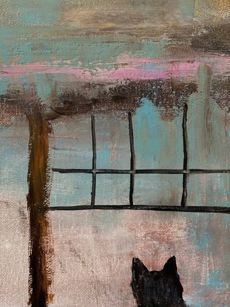 Original Abstract Animal Painting by Nadiia Boichenko