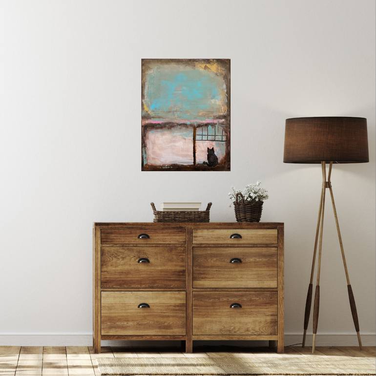 Original Abstract Animal Painting by Nadiia Boichenko