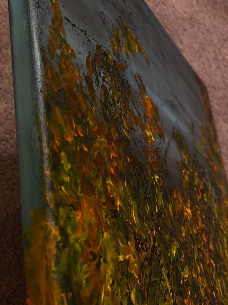 Original Abstract Floral Painting by Nadiia Boichenko