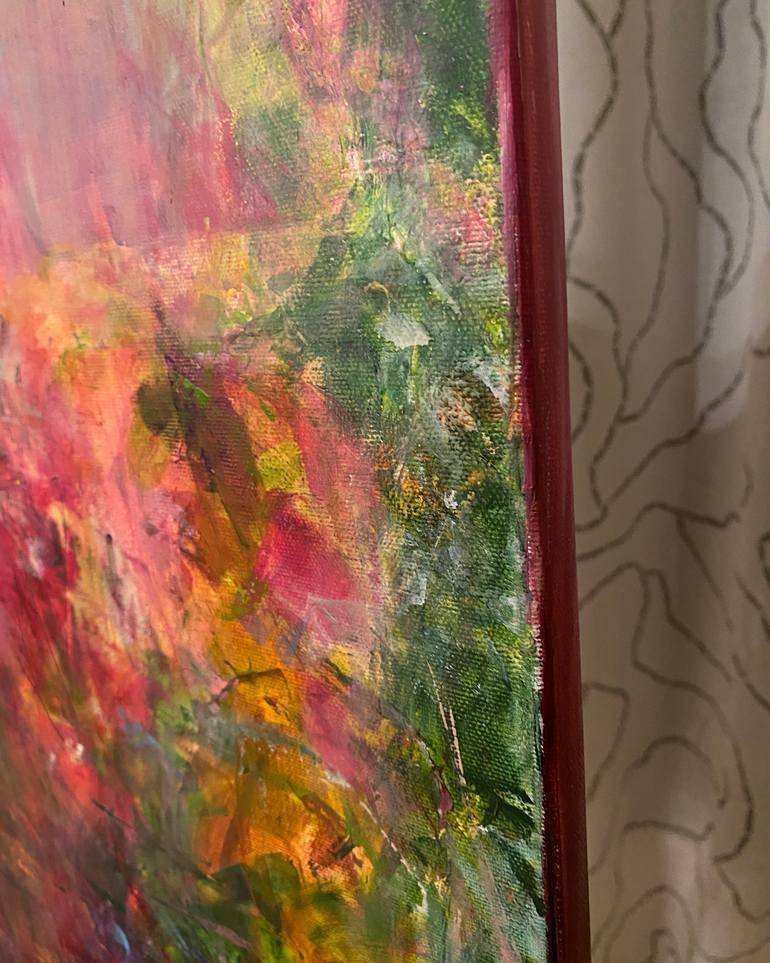 Original Abstract Botanic Painting by Nadiia Boichenko