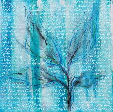 Print of Floral Mixed Media by Anette Duensing