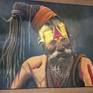 Original Sadhu Agori Painting