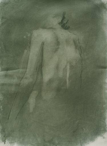 Original Nude Drawings by Ray Burkh