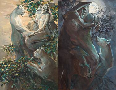 Original Fine Art Love Paintings by Kremena Nikolova
