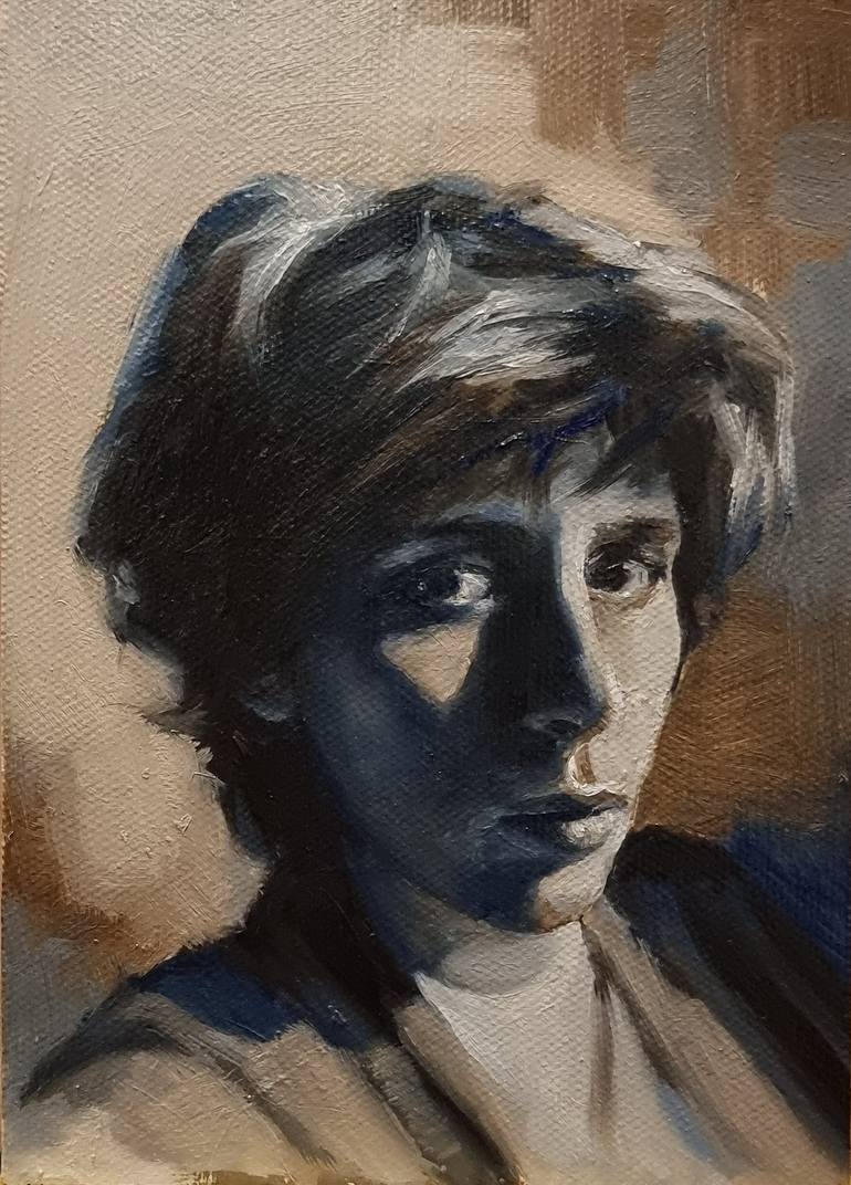Original Expressionism People Paintings by Artmoods Tp