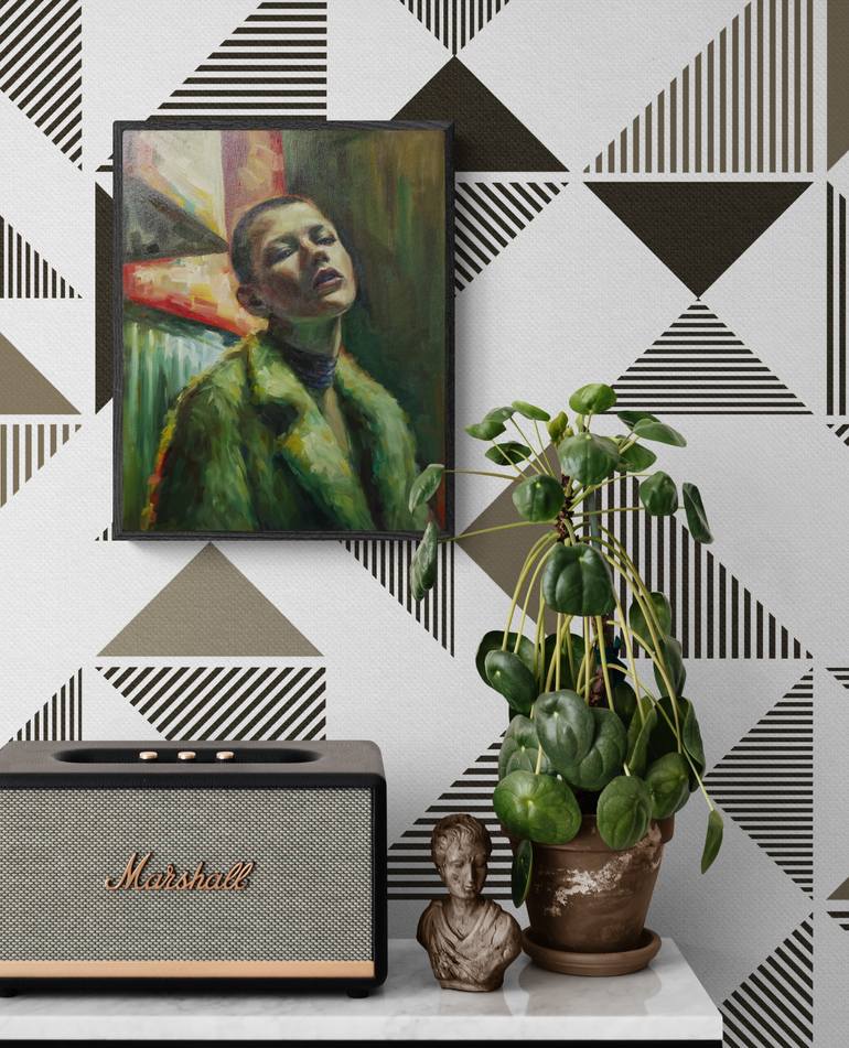 Original Figurative People Painting by Artmoods Tp