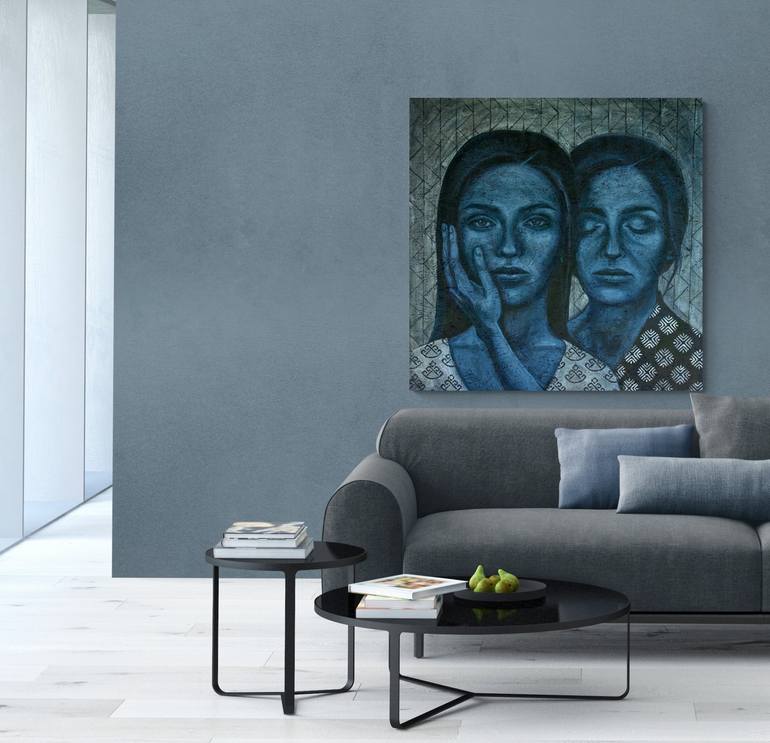 Original Figurative People Painting by Artmoods TP