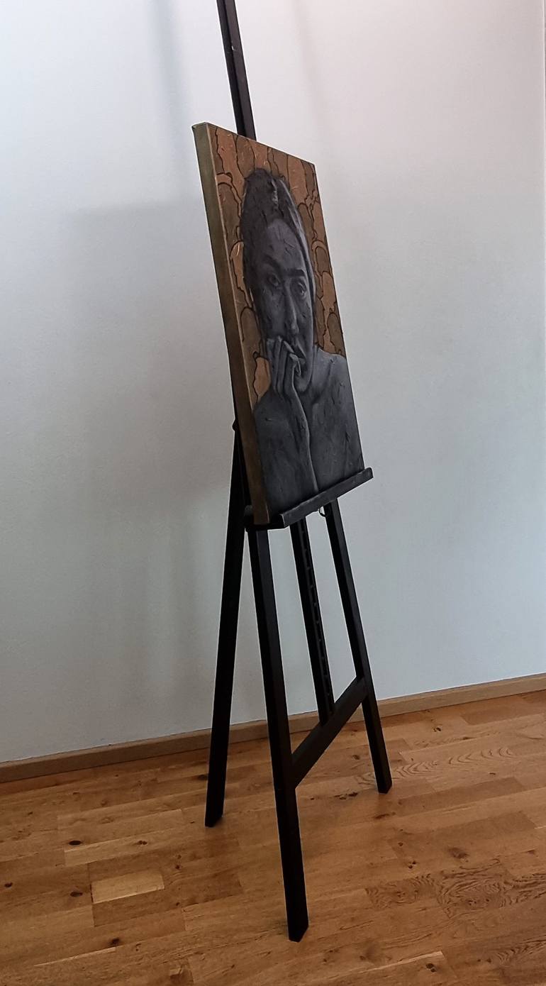 Original Portrait Painting by Artmoods TP