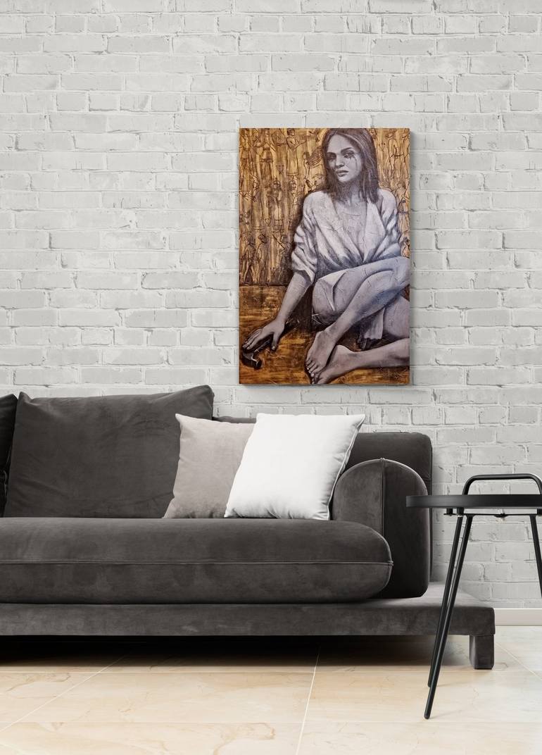 Original Women Painting by Artmoods TP