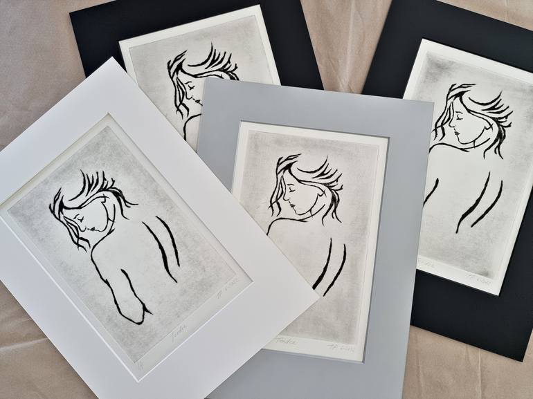 Original Minimalism Women Printmaking by Artmoods TP