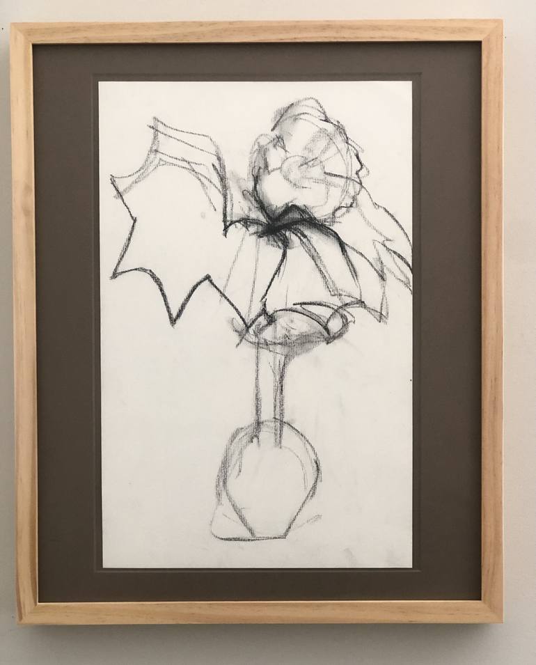 Ikebana Study #1 Drawing by WILLIAM LAPHAM | Saatchi Art