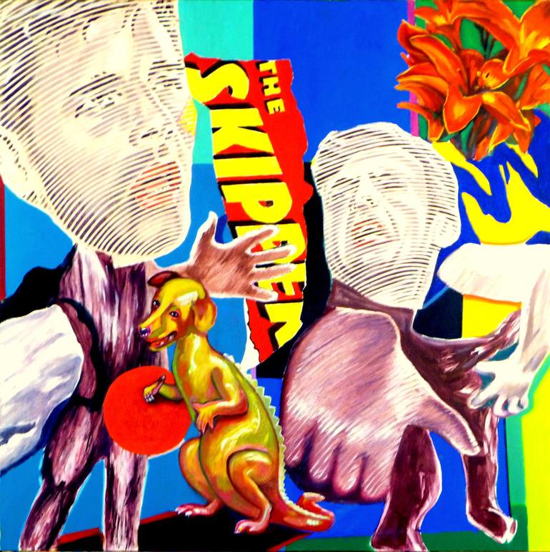 Original Contemporary Pop Culture/Celebrity Painting by Mark Hugunin