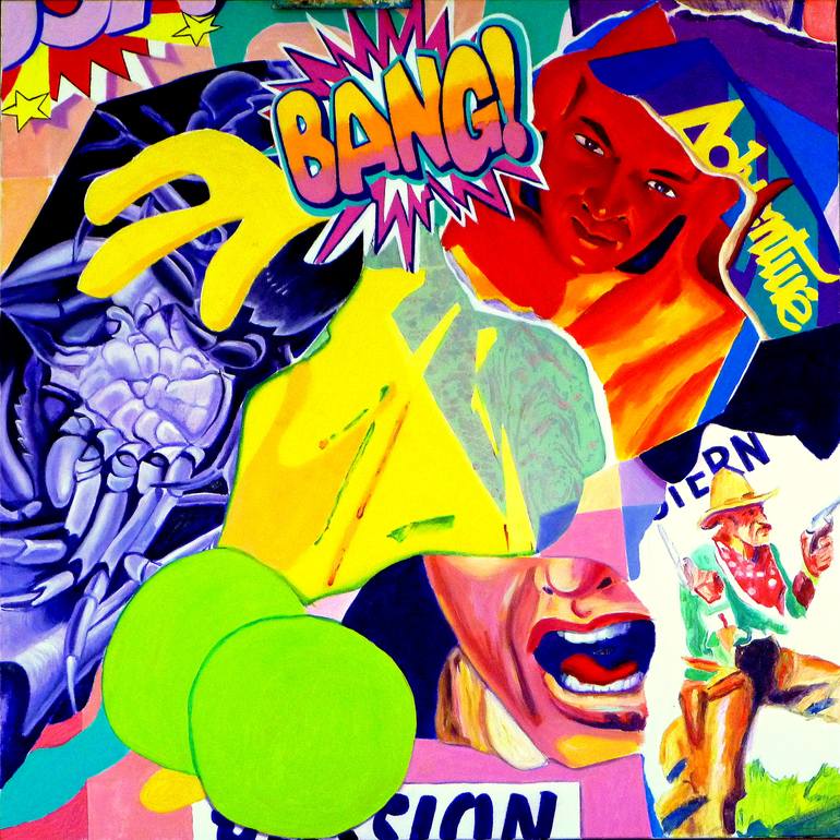 Original Contemporary Pop Culture/Celebrity Painting by Mark Hugunin