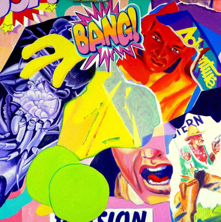 Original Contemporary Pop Culture/Celebrity Painting by Mark Hugunin