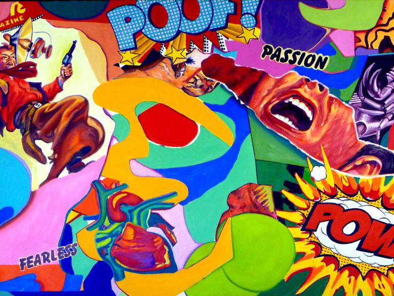 Original Pop Culture/Celebrity Painting by Mark Hugunin