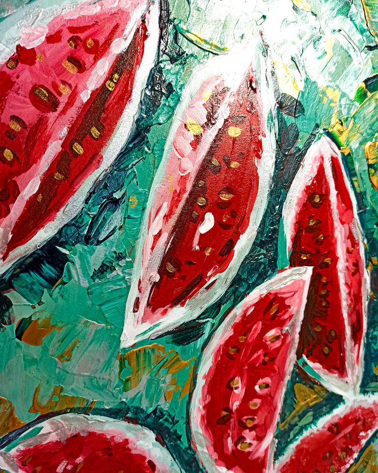 Original Expressionism Still Life Painting by Anna Bilousova