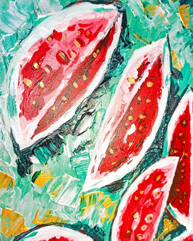 Original Expressionism Still Life Painting by Anna Bilousova