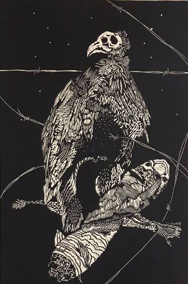 Original Animal Printmaking by Guillermo Mendez