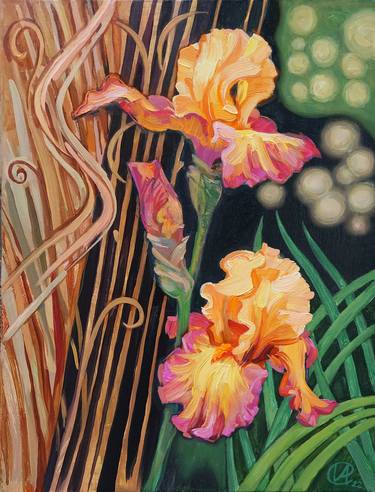 Original Fine Art Floral Paintings by Irina Andreieva