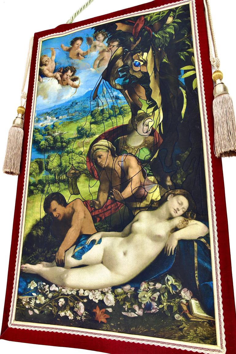 Original Contemporary Love Painting by Kostyantin Malginov